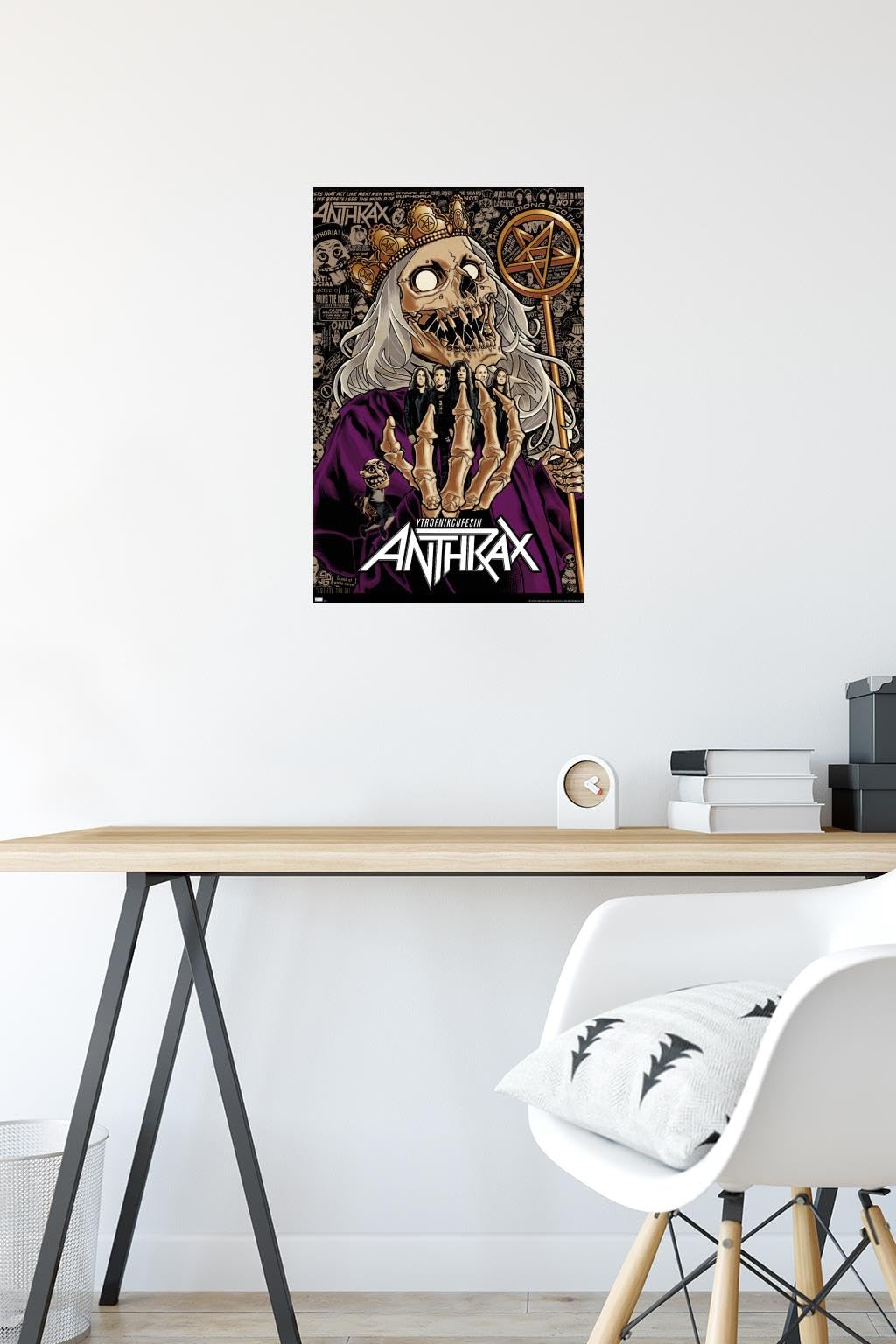 Amazon.com: Trends International Anthrax - Ewing 40 Wall Poster